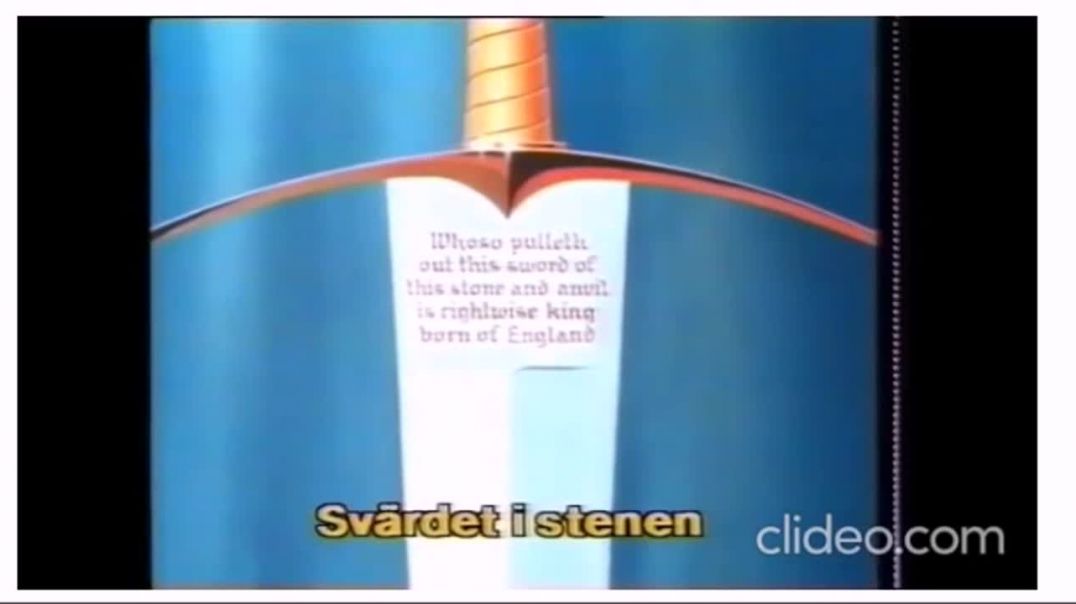 Tecknat Barn Svenska:Svärdet i Stenen (1989) VHSRIPPEN (Svenska) Trailer